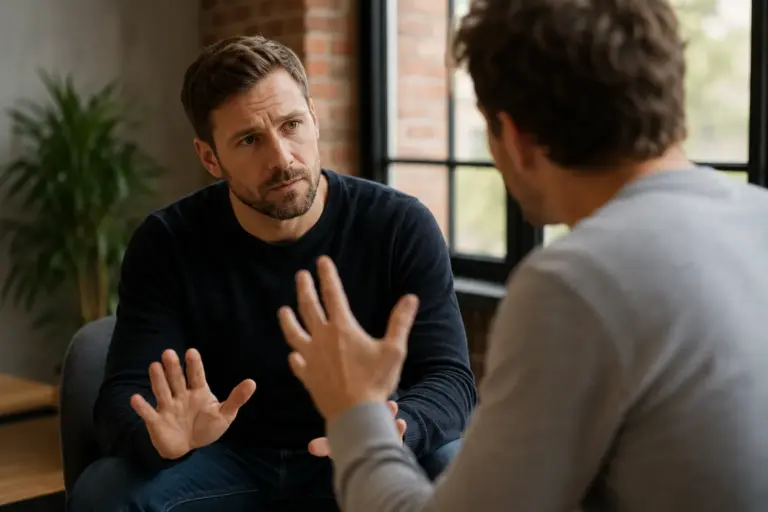 Agressietraining met rustig gesprek onder spanning