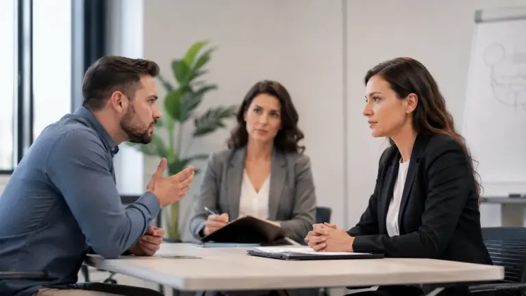 Cursus omgaan met lastige klanten in een zakelijke oefensituatie