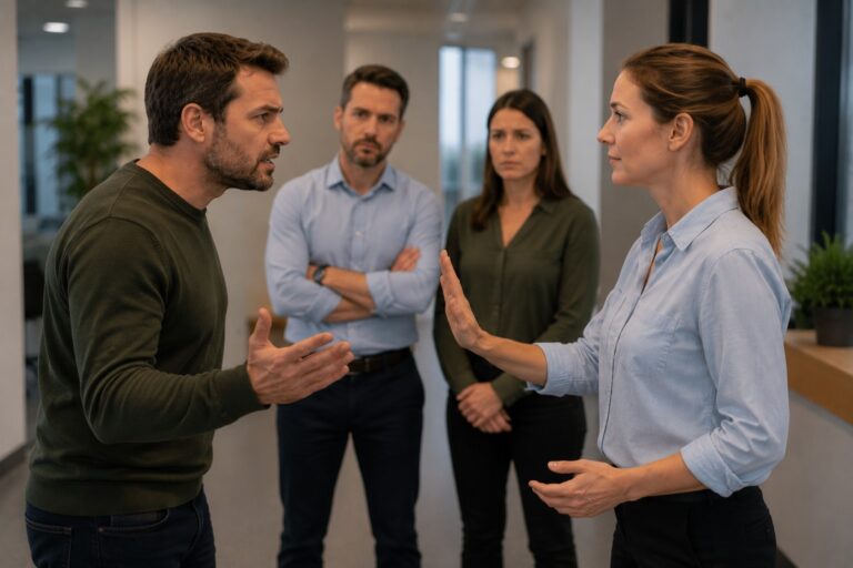 Agressie cursus waarbij een medewerker professioneel reageert op dreigend gedrag en duidelijke grenzen stelt